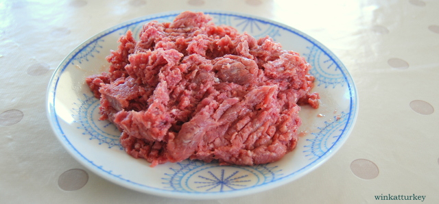 Carne picada de ternera