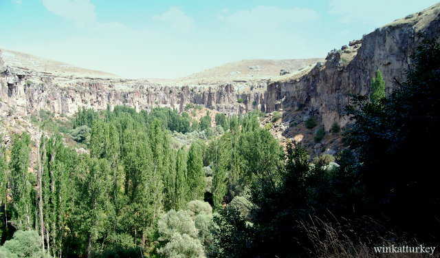 Vista general del valle de Ihlara