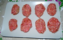 Preparación del meatballs