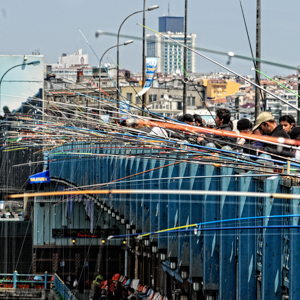 The Galata Bridge Istanbul